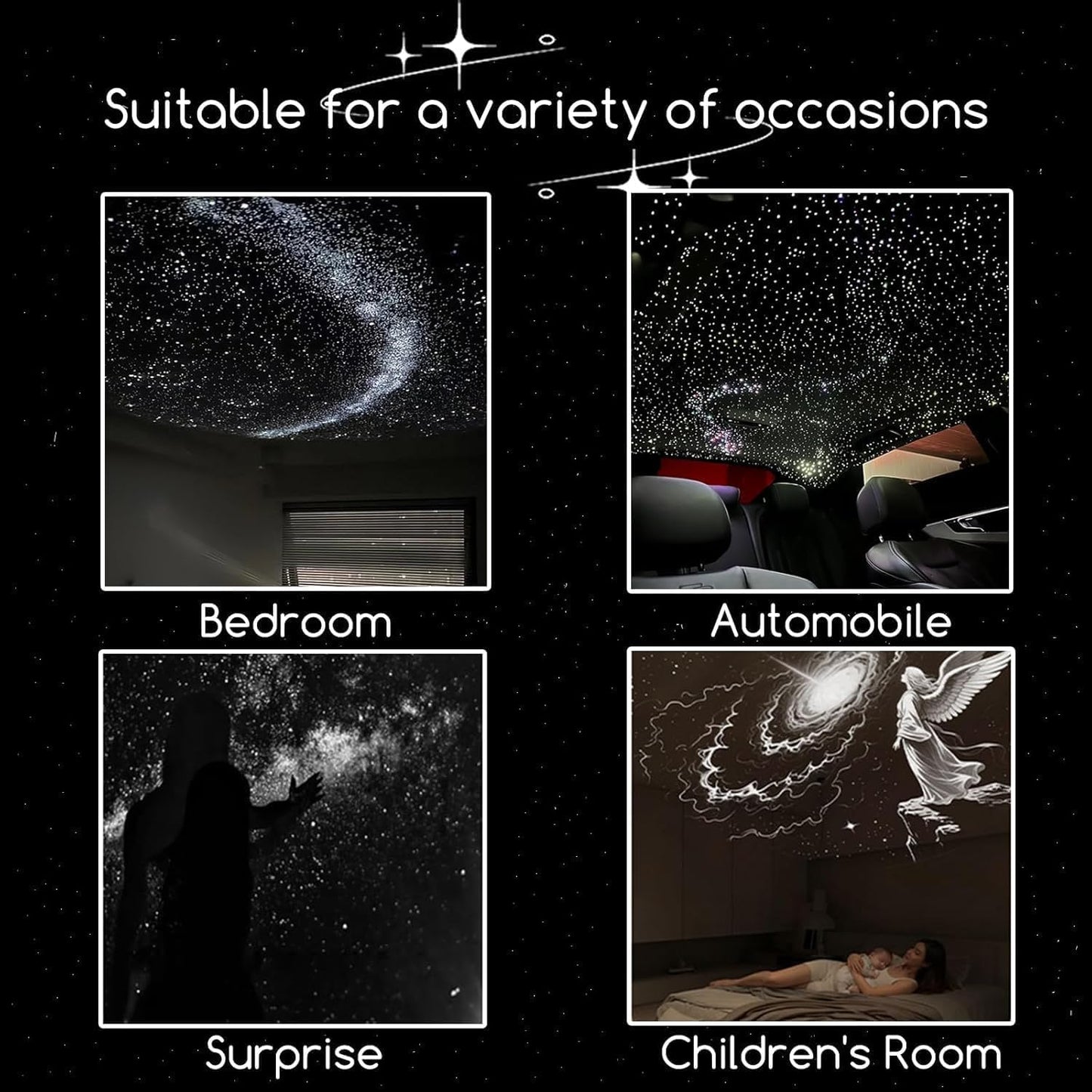 GalaxyGlow™ Night Light Projector