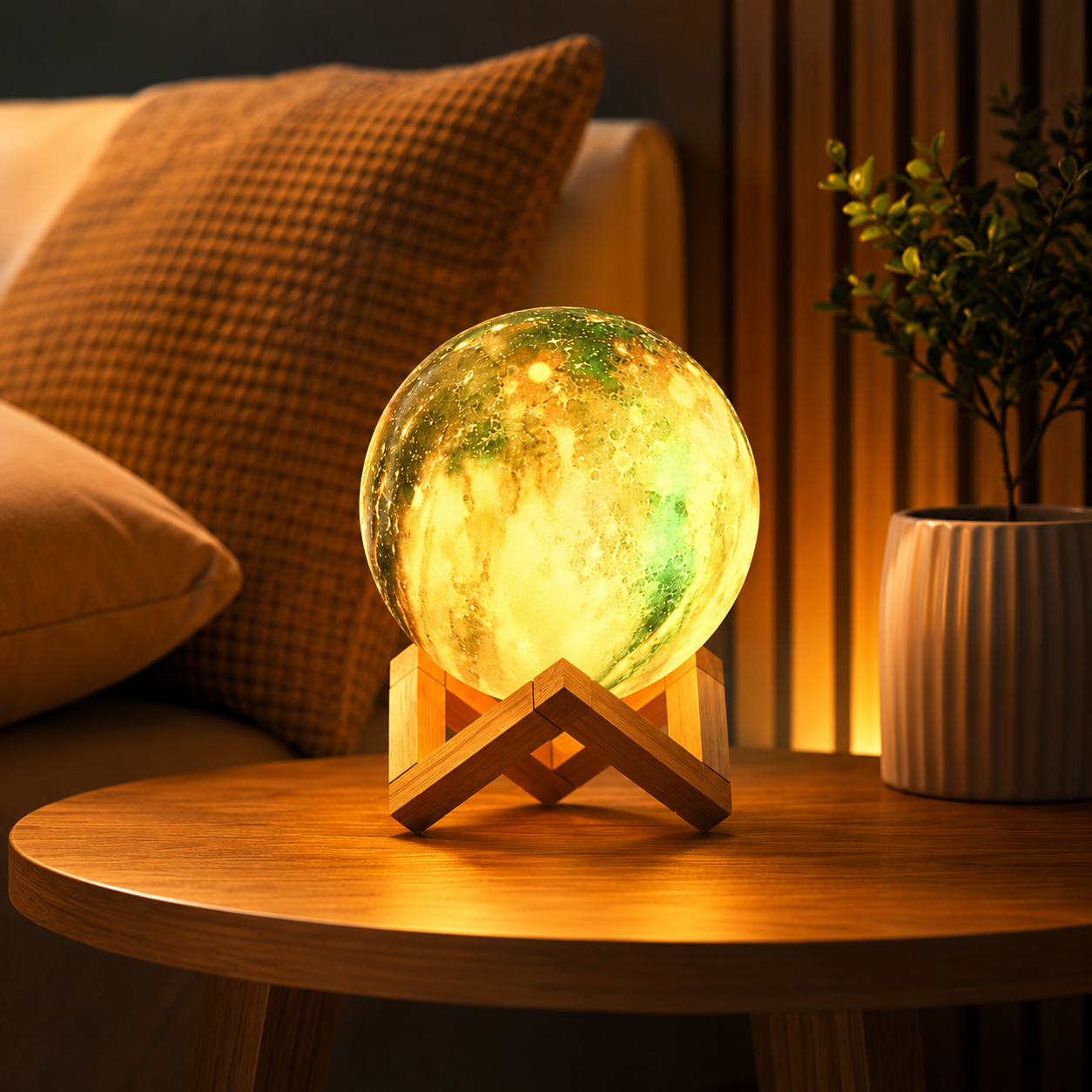 GalaxyGlow™ Nebula Moon Lamp